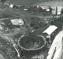 魚梁瀬ダムの建設