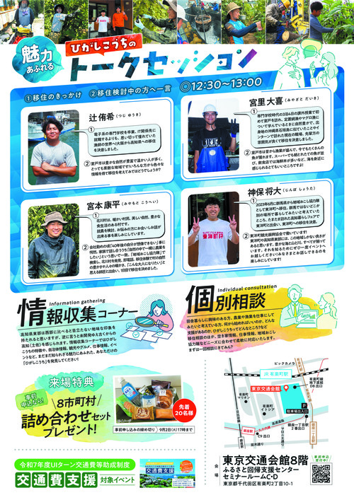 ひがしこうちチラシ裏